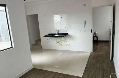 Cobertura com 2 dormitórios à venda, 100 m² por r$ 552.000,00 - campestre - santo andré/sp