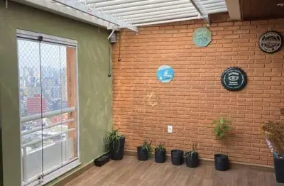 Cobertura com 3 dormitórios à venda, 103 m² por r$ 684.000 - casa branca - santo andré/sp