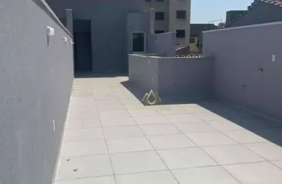 Cobertura com 2 dormitórios à venda, 120 m² por r$ 530.000,00 - vila humaitá - santo andré/sp