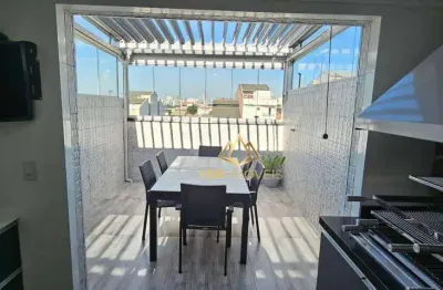 Cobertura com 2 dormitórios à venda, 107 m² por r$ 498.000,00 - vila metalúrgica - santo andré/sp