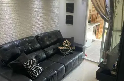 Sobrado com 3 dormitórios à venda, 130 m² por r$ 636.000,00 - jardim santo antônio - santo andré/sp