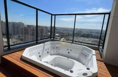 Cobertura com 3 dormitórios à venda, 323 m² por r$ 3.292.930 - campestre - santo andré/sp