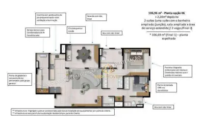 Apartamento com 3 dormitórios à venda, 109 m² por r$ 1.255.125 - vila assunção - santo andré/sp