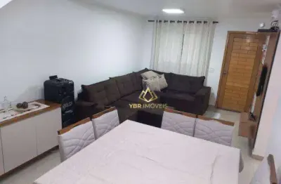 Sobrado com 3 dormitórios à venda, 100 m² por r$ 673.100,00 - parque oratório - santo andré/sp