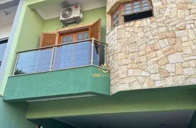 Sobrado com 3 dormitórios à venda, 195 m² por r$ 985.800,00 - vila camilópolis - santo andré/sp