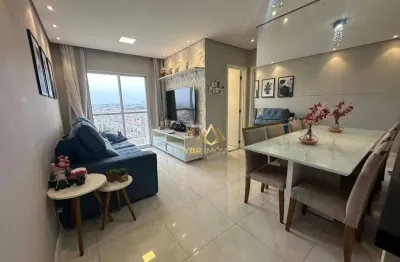 Apartamento com 2 dormitórios à venda, 54 m² por r$ 371.000,00 - vila humaitá - santo andré/sp