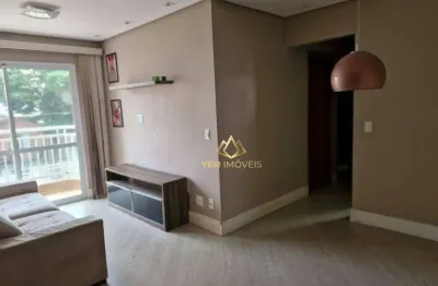 Apartamento com 2 dormitórios à venda, 60 m² por r$ 325.000,00 - vila valparaíso - santo andré/sp