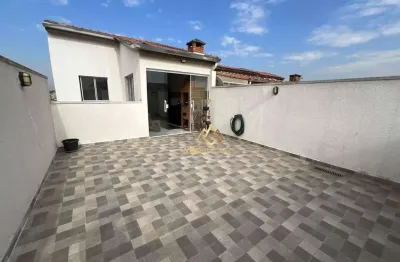 Cobertura com 2 dormitórios à venda, 94 m² por r$ 468.000 - parque novo oratório - santo andré/sp