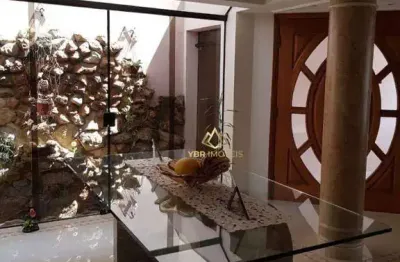 Sobrado com 3 dormitórios para alugar, 208 m² por r$ 7.550,00/mês - jardim - santo andré/sp