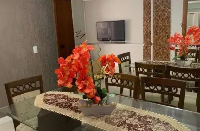 Lindo apartamento mobiliado à venda – 2 dormitórios, 1 suíte, varanda gourmet – praia grande (aviação)
