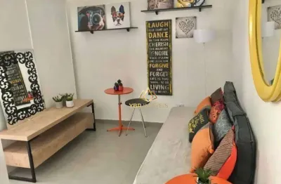 Apartamento com 1 dormitório para alugar, 25 m² por r$ 1.837,63/mês - centro - são caetano do sul/sp