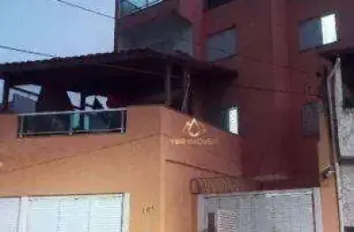 Cobertura com 2 dormitórios à venda, 104 m² por r$ 390.000 - jardim silvana - santo andré/sp
