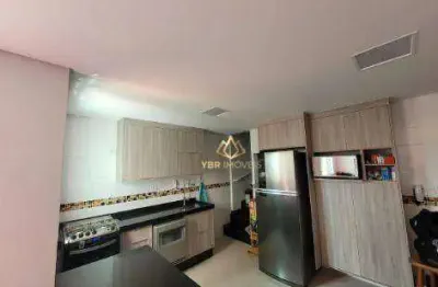 Cobertura com 2 dormitórios à venda, 140 m² por r$ 593.600,00 - vila eldízia - santo andré/sp