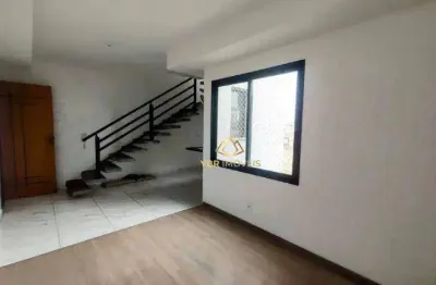 Cobertura com 2 dormitórios à venda, 110 m² por r$ 371.000,00 - parque oratório - santo andré/sp