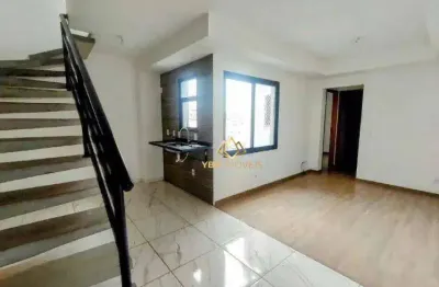 Cobertura com 2 dormitórios à venda, 110 m² por r$ 320.000,00 - parque oratório - santo andré/sp