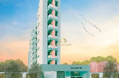 Apartamento com 2 dormitórios à venda, 48 m² por r$ 355.200,00 - jardim utinga - santo andré/sp