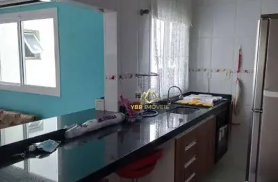 Cobertura com 2 dormitórios à venda, 100 m² por r$ 500.000,00 - vila camilópolis - santo andré/sp