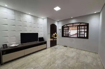 Sobrado com 4 dormitórios à venda, 154 m² por r$ 595.000,00 - parque novo oratório - santo andré/sp