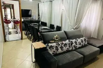 Cobertura duplex com 3 dormitórios, 200 m² - venda por r$ 920.000 ou aluguel por r$ 4.543/mês - parque das nações - santo andré/sp