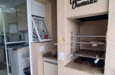 Apartamento com varanda gourmet no bairro campestre em santo andré