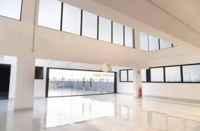 Salão para alugar, 305 m² por r$ 16.649,70/mês - vila curuçá - santo andré/sp