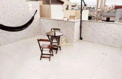 Apartamento com 2 dormitórios à venda, 84 m² por r$ 430.000 - vila humaitá - santo andré/sp