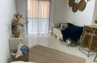 Apartamento com 2 dormitórios à venda, 54 m² por r$ 359.000 - tupi - praia grande/sp