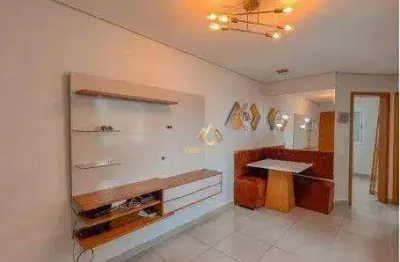 Cobertura com 2 dormitórios à venda, 82 m² por r$ 450.000,00 - vila homero thon - santo andré/sp