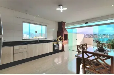 Cobertura com 2 dormitórios à venda, 96 m² por r$ 398.000 - parque novo oratório - santo andré/sp