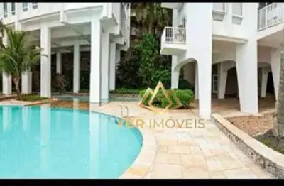 Apartamento duplex com 5 dormitórios, 436 m² - venda por r$ 3.000.000,00 ou aluguel por r$ 27.959,35/mês - condomínio península - guarujá/sp