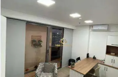 Sala, 43 m² - venda por r$ 600.000 ou aluguel por r$ 4.260/mês - cerâmica - são caetano do sul/sp