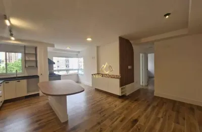 Apartamento com 2 dormitórios para alugar, 80 m² por r$ 6.597/mês - vila guiomar - santo andré/sp