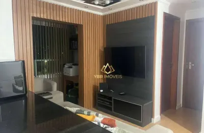 Apartamento com 2 dormitórios à venda, 54 m² por r$ 318.000 - parque são vicente - mauá/sp