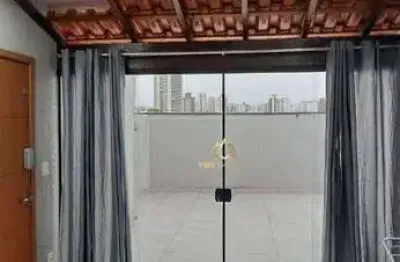 Cobertura com 2 dormitórios à venda, 90 m² por r$ 466.400 - casa branca - santo andré/sp