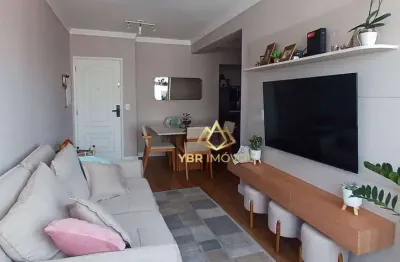 Apartamento com 3 dormitórios à venda, 73 m² por r$ 530.000 - centro - são bernardo do campo/sp