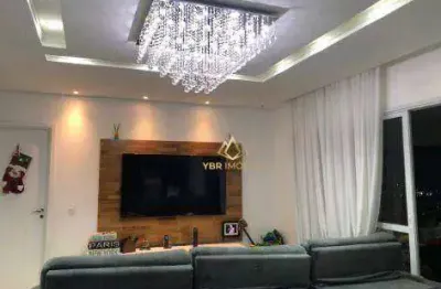 Apartamento com 3 dormitórios para alugar, 127 m² por r$ 7.529/mês - centro - são bernardo do campo/sp