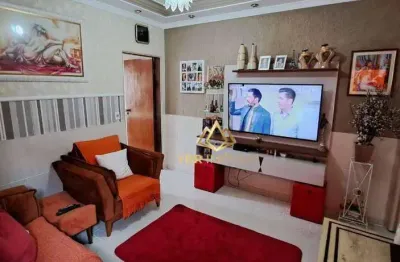 Sobrado com 3 dormitórios à venda, 160 m² por r$ 614.000,00 - vila santa luzia - são bernardo do campo/sp