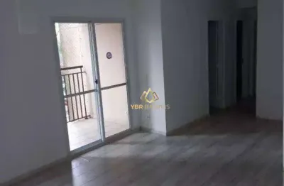 Apartamento com 3 dormitórios para alugar, 67 m² por r$ 3.495/mês - jardim recanto - diadema/sp