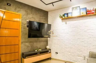 Apartamento com 2 dormitórios à venda, 50 m² por r$ 390.000 - vila assunção - santo andré/sp
