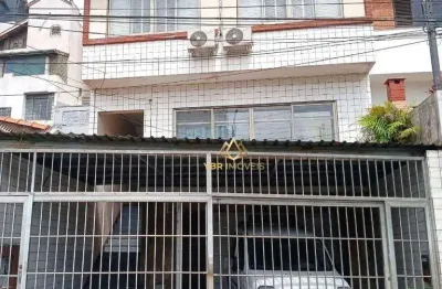 Sobrado com 3 dormitórios à venda, 214 m² por r$ 740.000 - centro - santo andré/sp