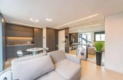 Cobertura com 1 dormitório à venda, 107 m² por r$ 1.150.000 - jardim bela vista - santo andré/sp