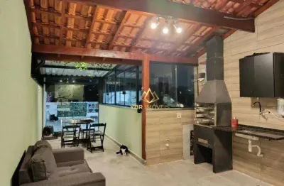 Cobertura com 2 dormitórios à venda, 108 m² por r$ 450.000,00 - parque oratório - santo andré/sp