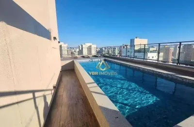 Apartamento com 2 dormitórios para alugar, 55 m² por r$ 3.850/mês - jardim - santo andré/sp