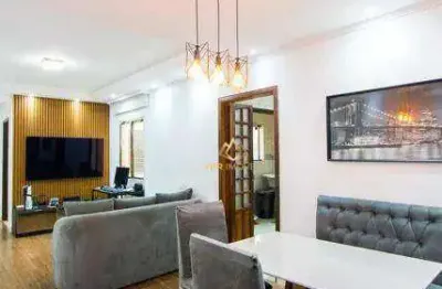 Apartamento com 3 dormitórios à venda, 92 m² por r$ 460.000 - vila pires - santo andré/sp