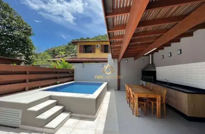 Casa com 4 dormitórios para alugar, 211 m² por r$ 28.500/mês - camburi - são sebastião/sp