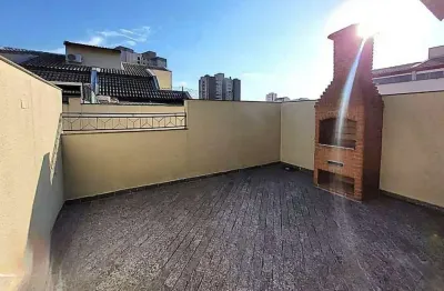 Apartamento com 2 dormitórios para alugar, 100 m² por R$ 5.000,00/mês - Campestre - Santo André/SP