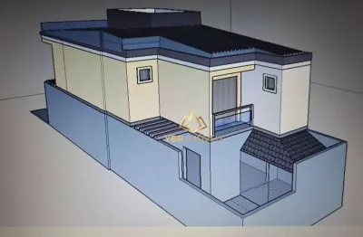 Terreno à venda, 132 m² por R$ 450.000,00 - Campestre - Santo André/SP