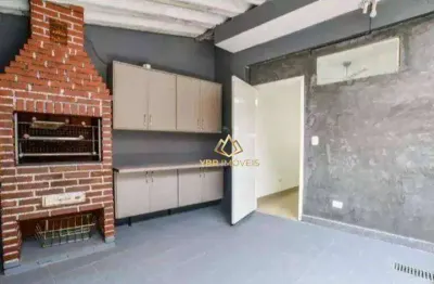 Casa com 3 dormitórios para alugar, 150 m² por R$ 4.825/mês - Vila Gilda - Santo André/SP