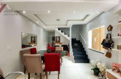 Sobrado com 3 dormitórios à venda, 189 m² por r$ 830.000,00 - jardim bartira - são bernardo do campo/sp