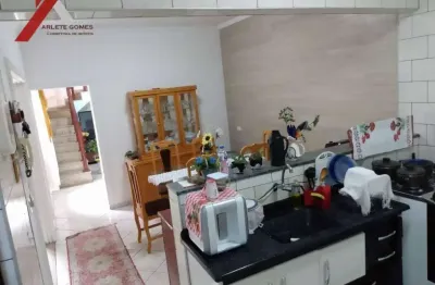 Sobrado com 3 dormitórios à venda, 230 m² por r$ 550.000,00 - parque são vicente - mauá/sp